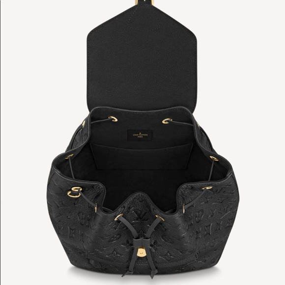 Louis Vuitton Black MONTSOURIS BACKPACK - Picture 15 of 16